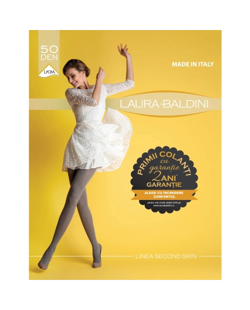 Dres dama Second Skin Melange 50 DEN Laura Baldini