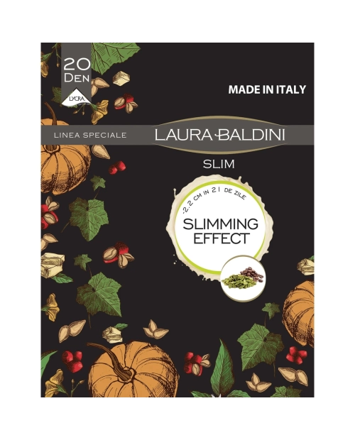 Dresuri/ciorapi transparenti SLIM cu efect de slabire  20 DEN