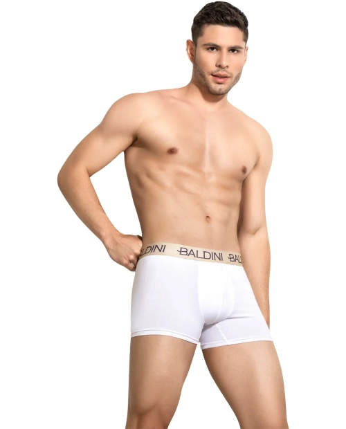 Set 3 boxeri pentru barbati din bumbac Laura Baldini - GOLD