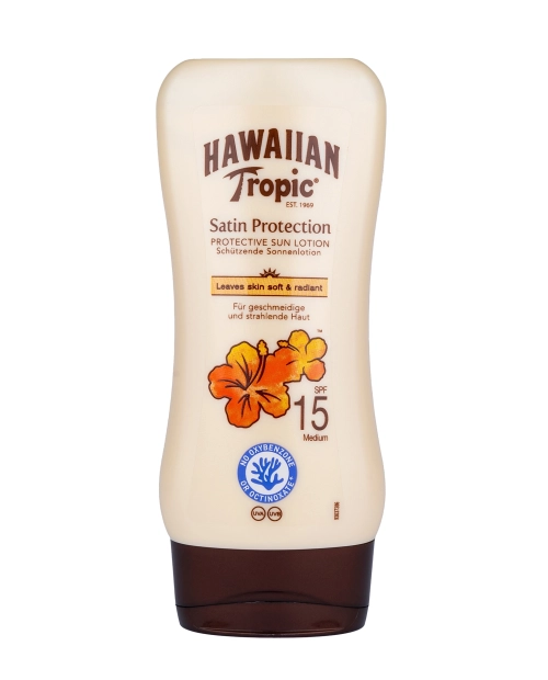 Hawaiian Tropic Satin Protection Loțiune Protecție Solară SPF 15, cu M