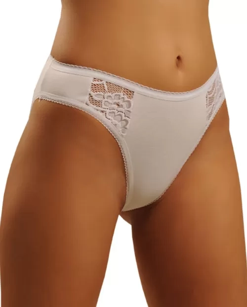 Chiloti bikini bumbac si dantela Dettys